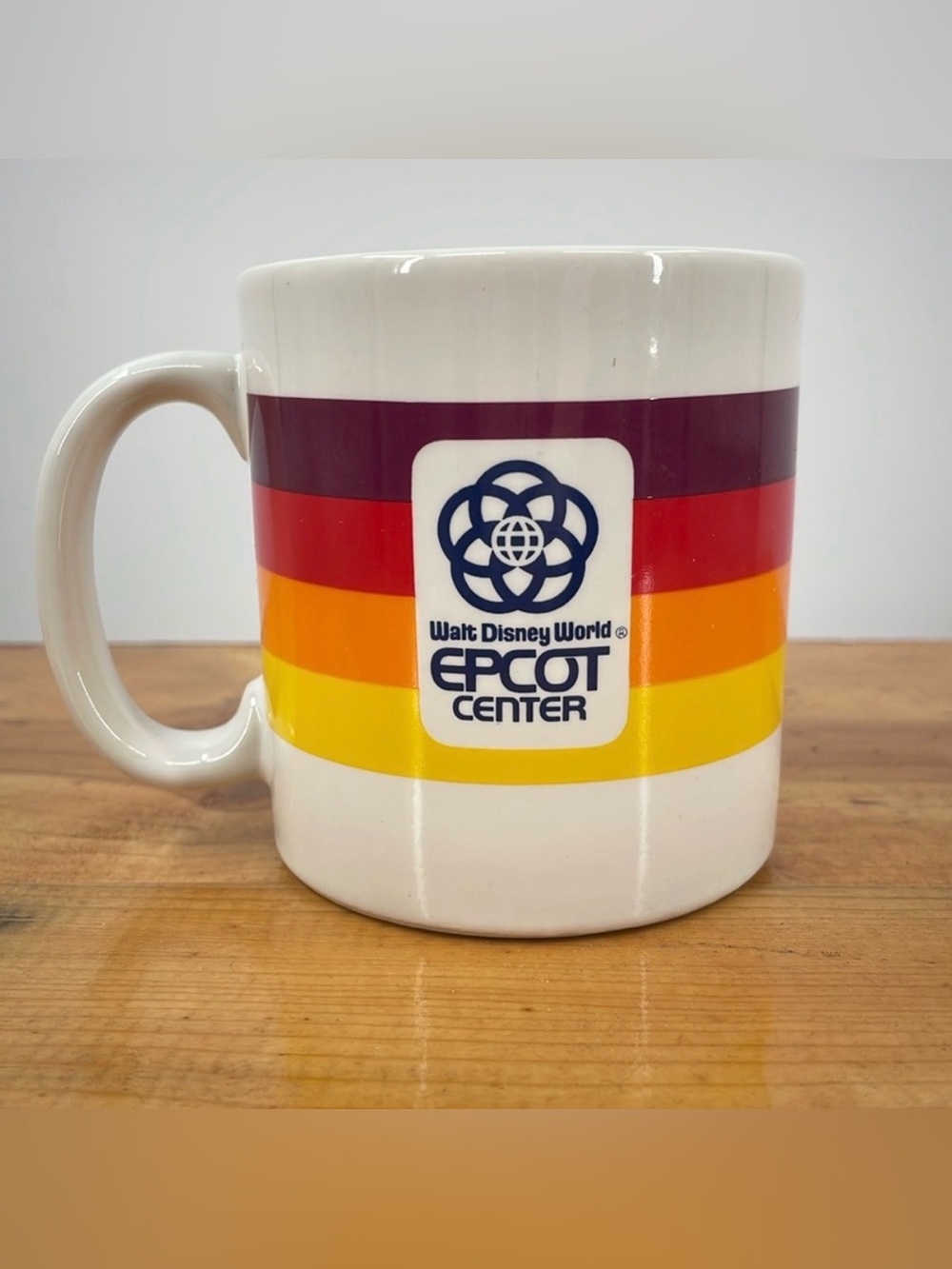 Vintage 80’s EPCOT Center Mug Walt Disney World Japan Exclusive